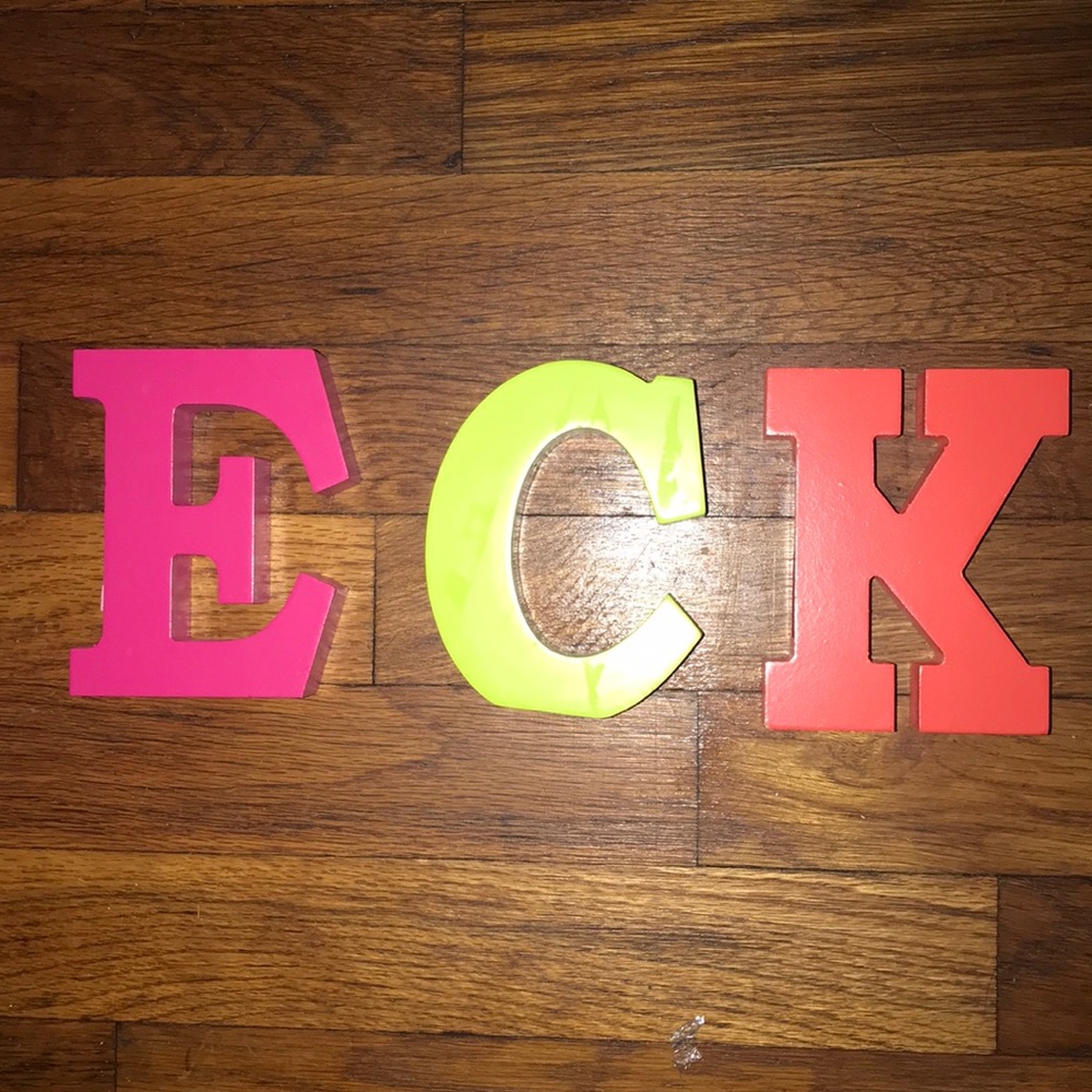 Letter Decor